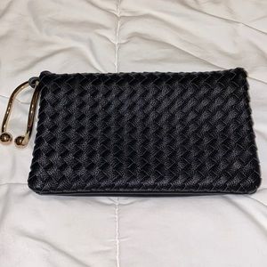 Black clutch/wristlet great condition